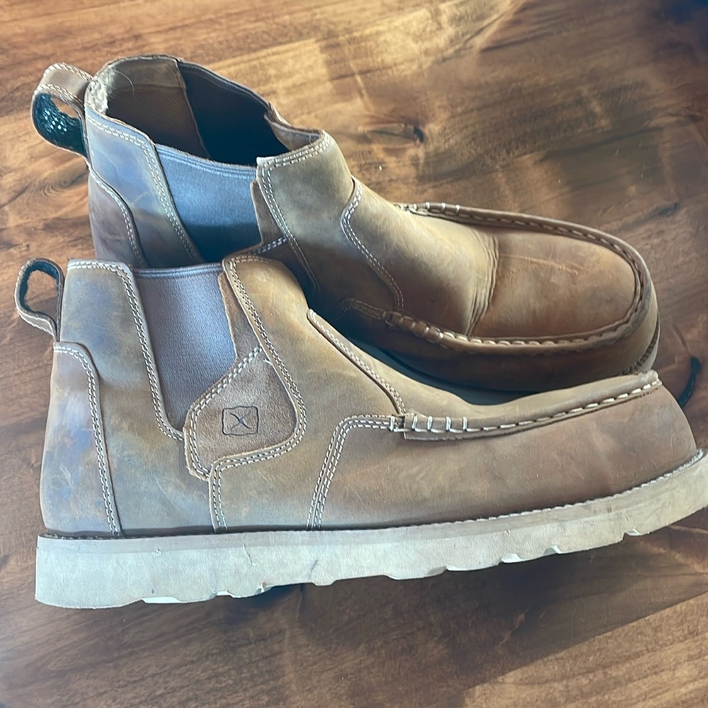 Men's Twisted X 4" Work Wedge Sole Composite Toe Boots